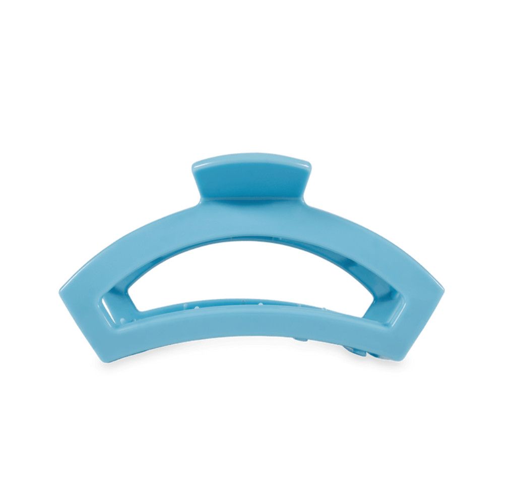 Teleties™ Open Hair Clip | Summer Sky, Size: Small