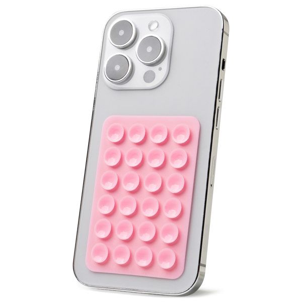 Suction Phone Mount, Color: Pink