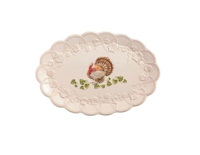 Stoneware Turkey Platter