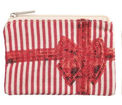 Bow Sequin Gift Pouch