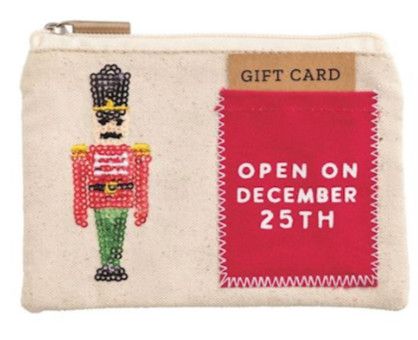 Nutcracker Sequin Gift Pouch