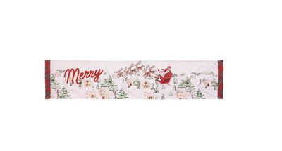 Santa Scene Table Runner
