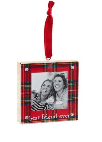 Christmas Wood Frame Ornament, Color: Best Friend