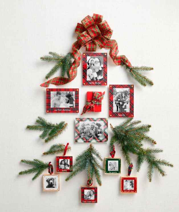 Christmas Wood Frame Ornament