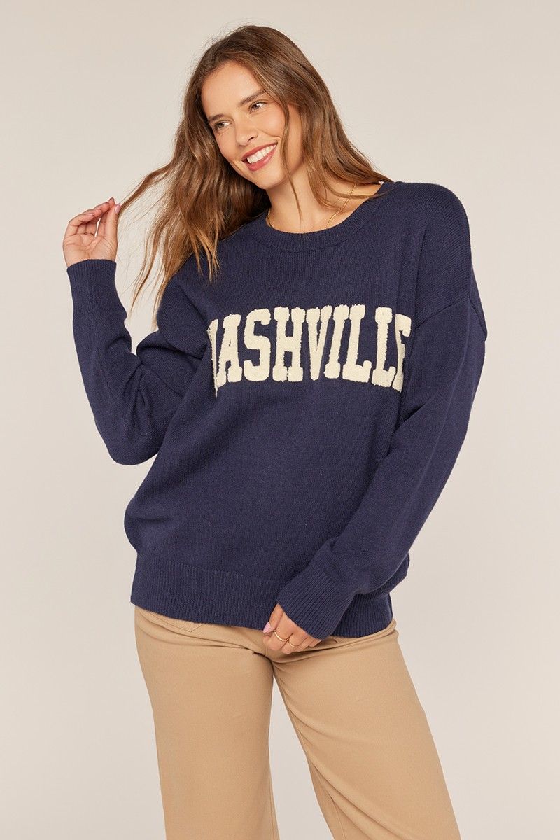 The Nashville Tea Sweater, Size: S