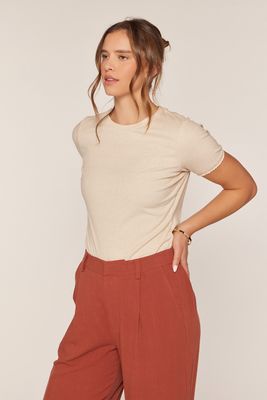 The Lace Trimmed Tee