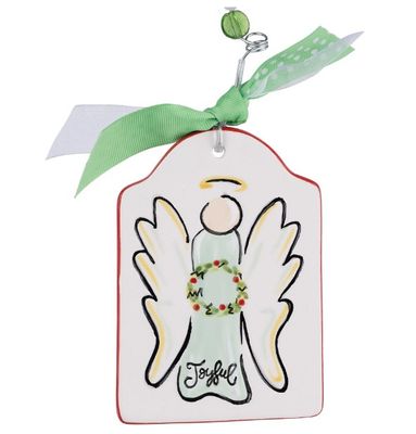 Joyful Angel Flat Ornament
