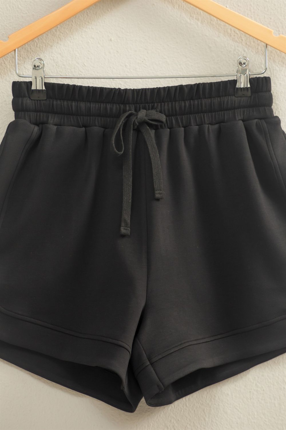 Scuba Shorts, Size: S, Color: Black