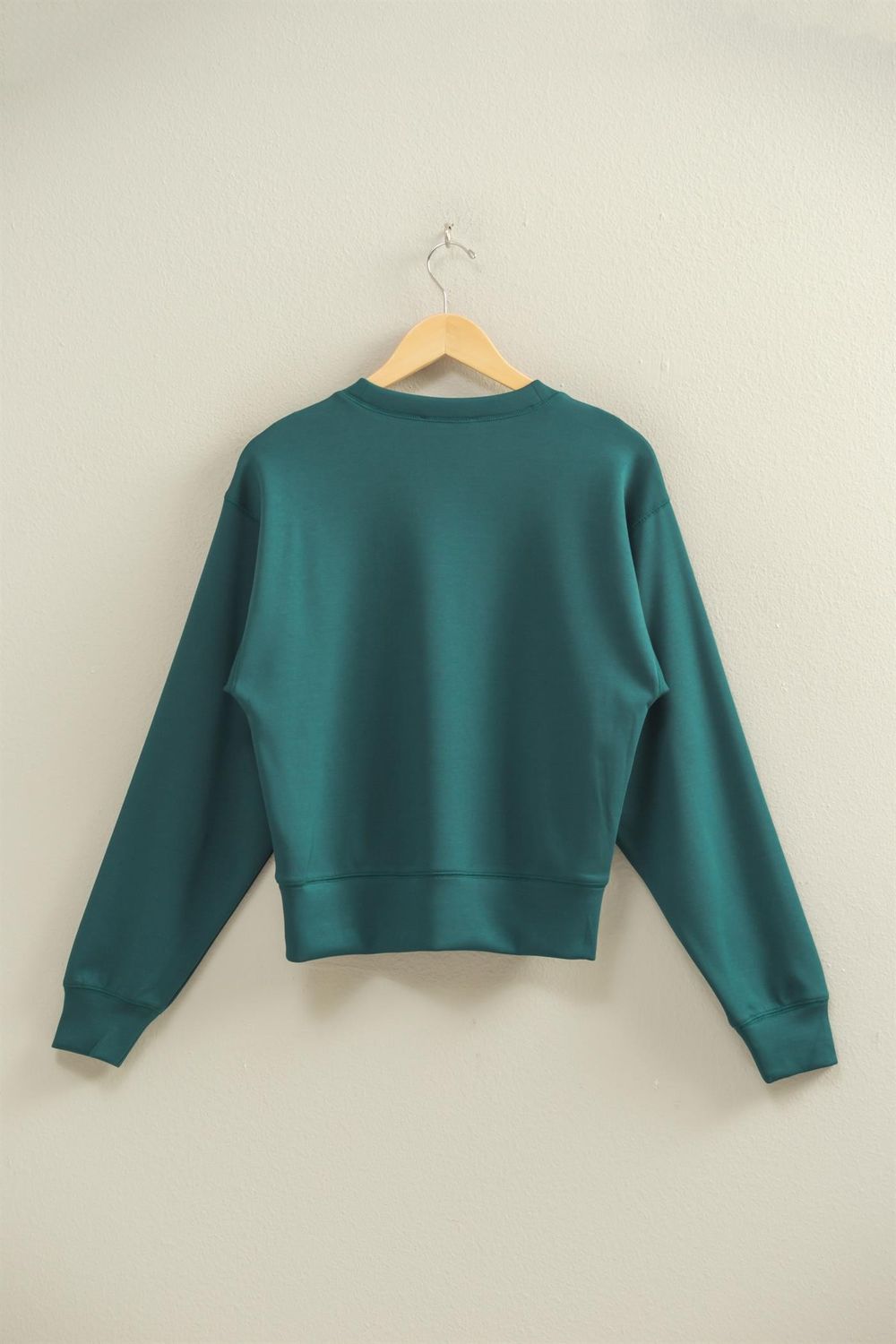 The Scotland Top, Size: S, Color: Deep Green