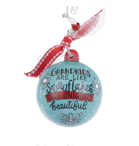 Grankids Snowflake Ornament
