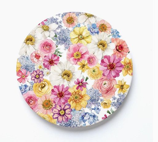 Fantasy Garden 1 Ceramic Coaster