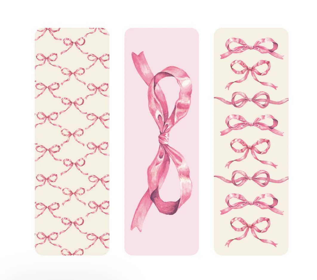 Hester &amp; Cook Bookmark Set, Color: Pink Bows