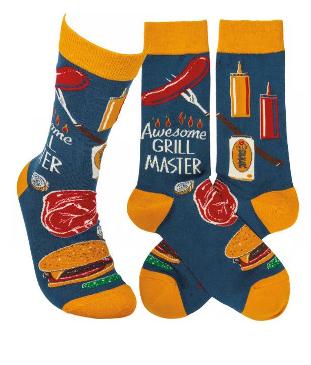 Awesome Grill Master Socks