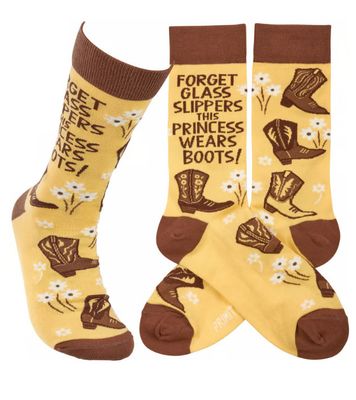 Princess Wears Boots Socks