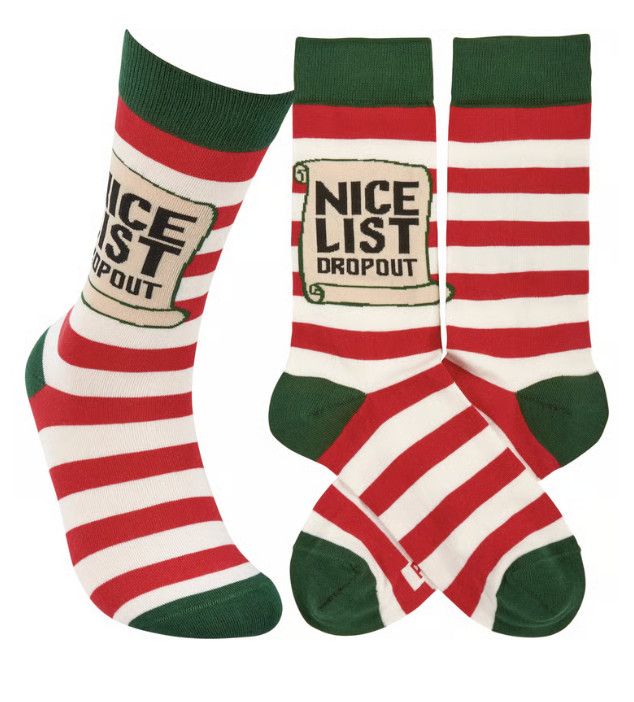 Nice List Dropout Socks