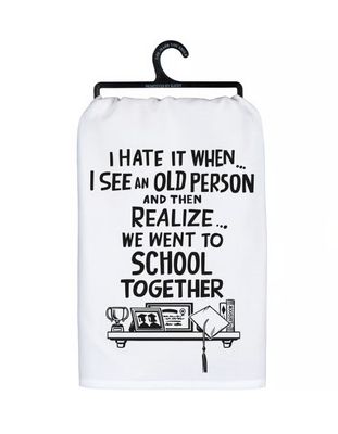 Old Person Tea Towel