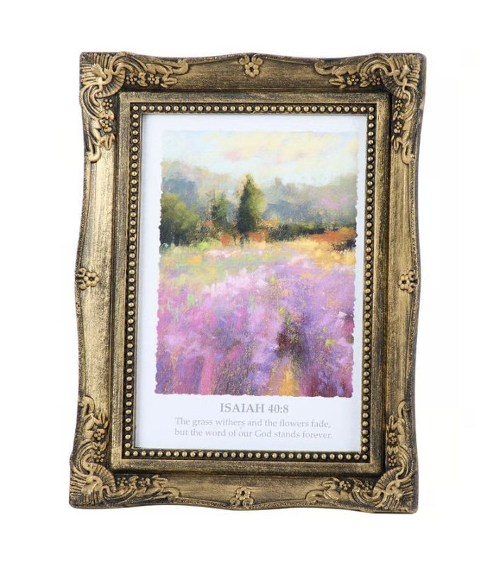 God Stands Forever Framed Art