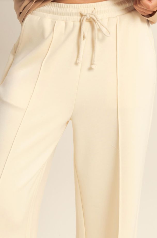 The Pintuck Wide Leg Pants