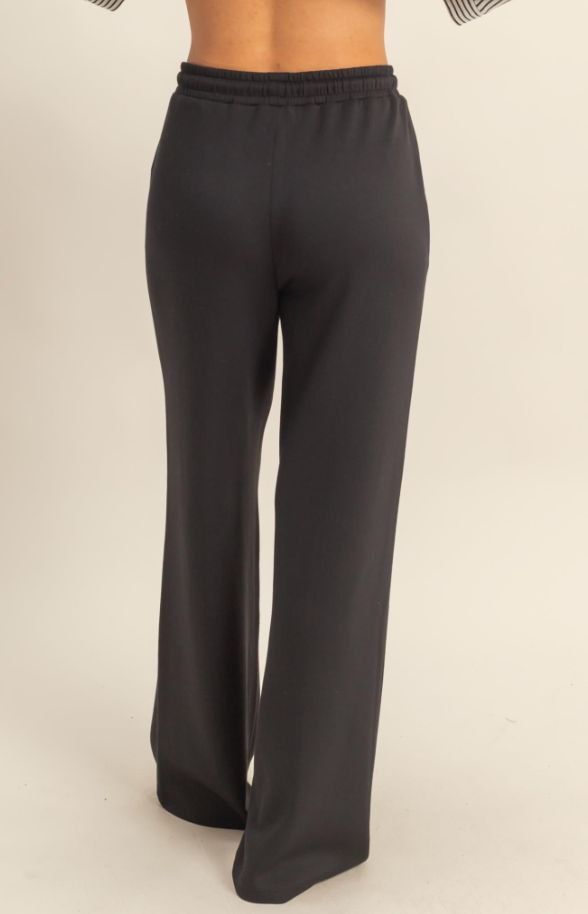 【BAON】trap pintuck wide pants The Pintuck Wide Leg Pants