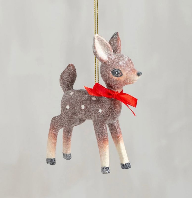 Vintage Deer Ornament