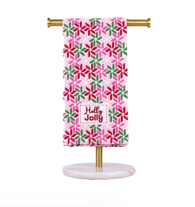 Holly Jolly Stellar Tea Towel