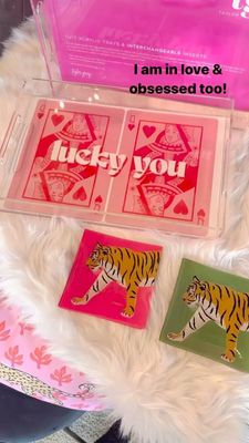 Set of Inserts for 11x17 Acrylic Tray