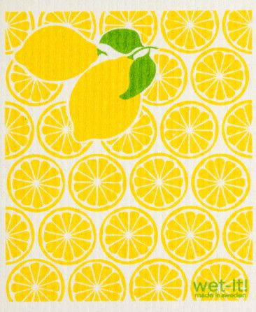 Lemonade Swedish Dishcloth