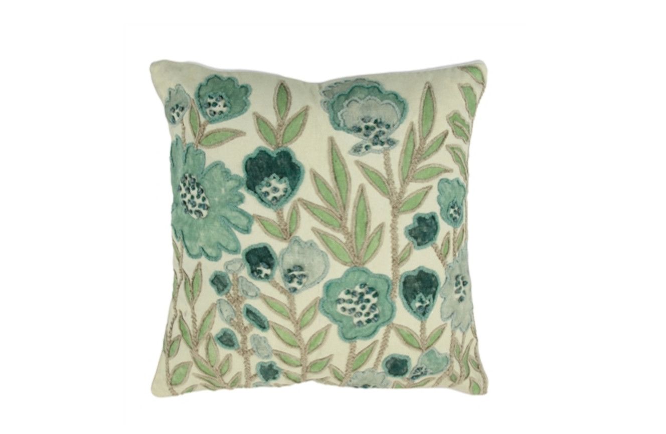 Leafy Green Pillow | 16”