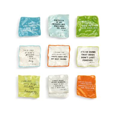 Pet Quote Ceramic Magnet
