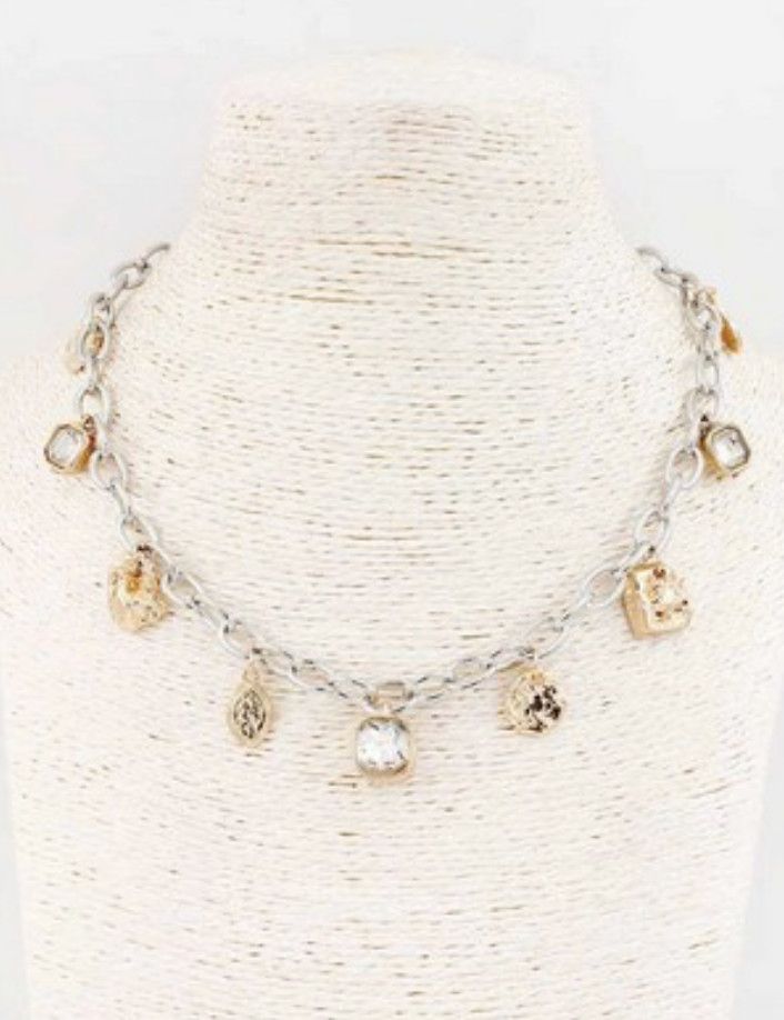 The Flynn Gold Silver Necklace