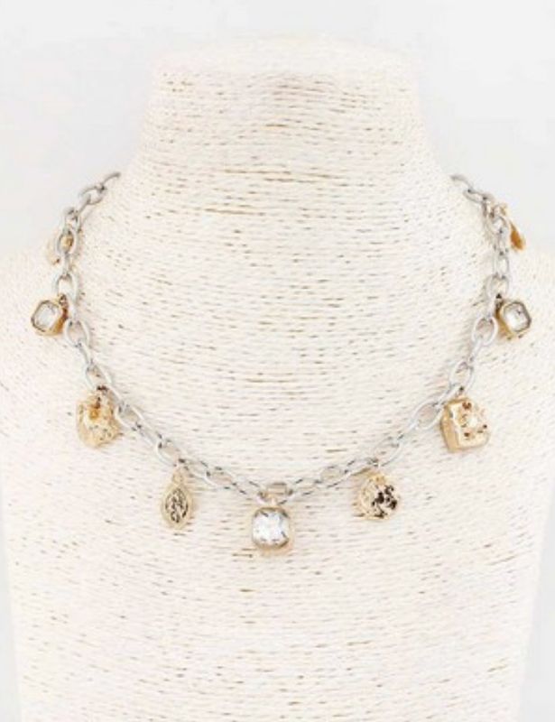 The Flynn Gold Silver Necklace