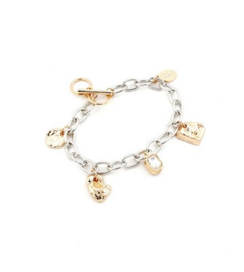 The Italia Gold Silver Bracelet