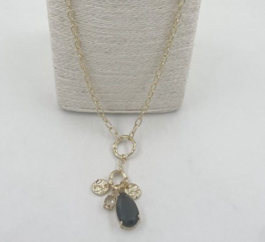 The Delma Black Diamond Necklace