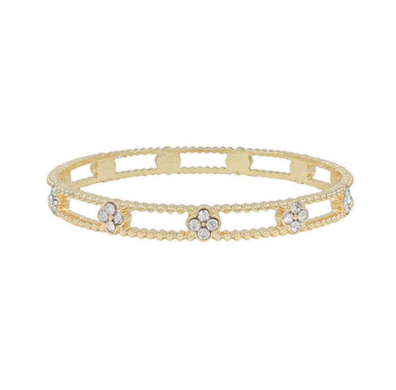 The Kent Gold Clear Bracelet