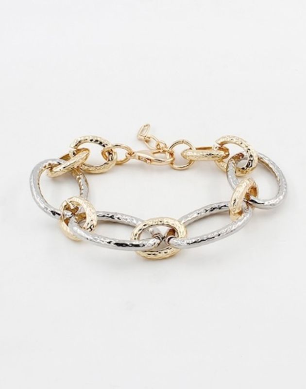 The Lase Gold Silver Bracelet