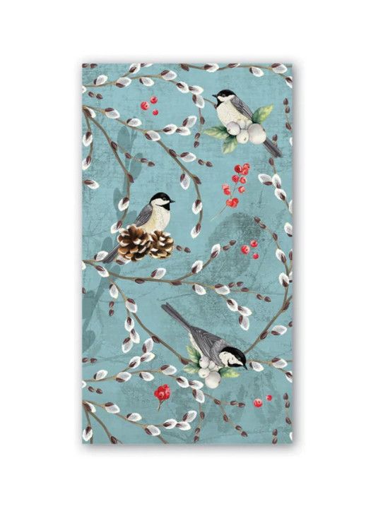 Winterberry &amp; Balsam Guest Napkin