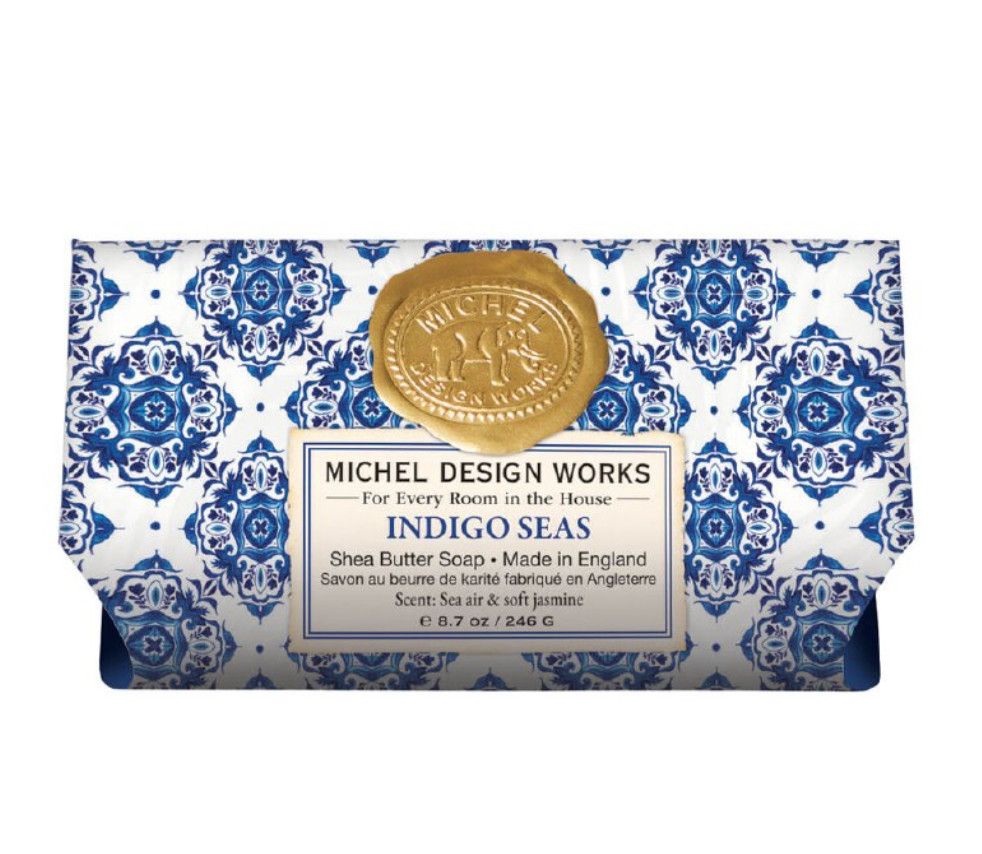 Indigo Seas Large Bath Soap Bar