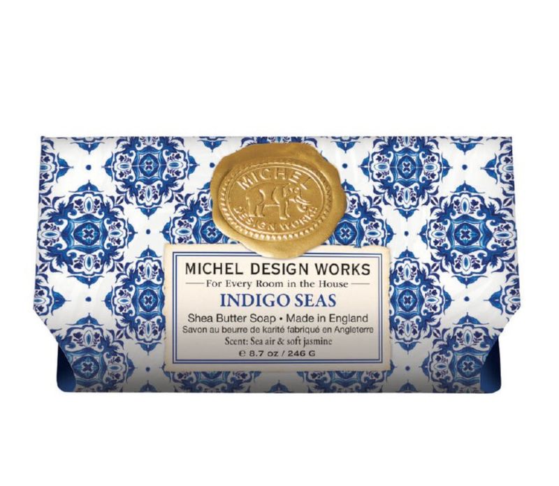 Indigo Seas Large Bath Soap Bar