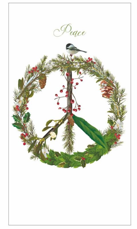 Peace on Earth Guest Napkin