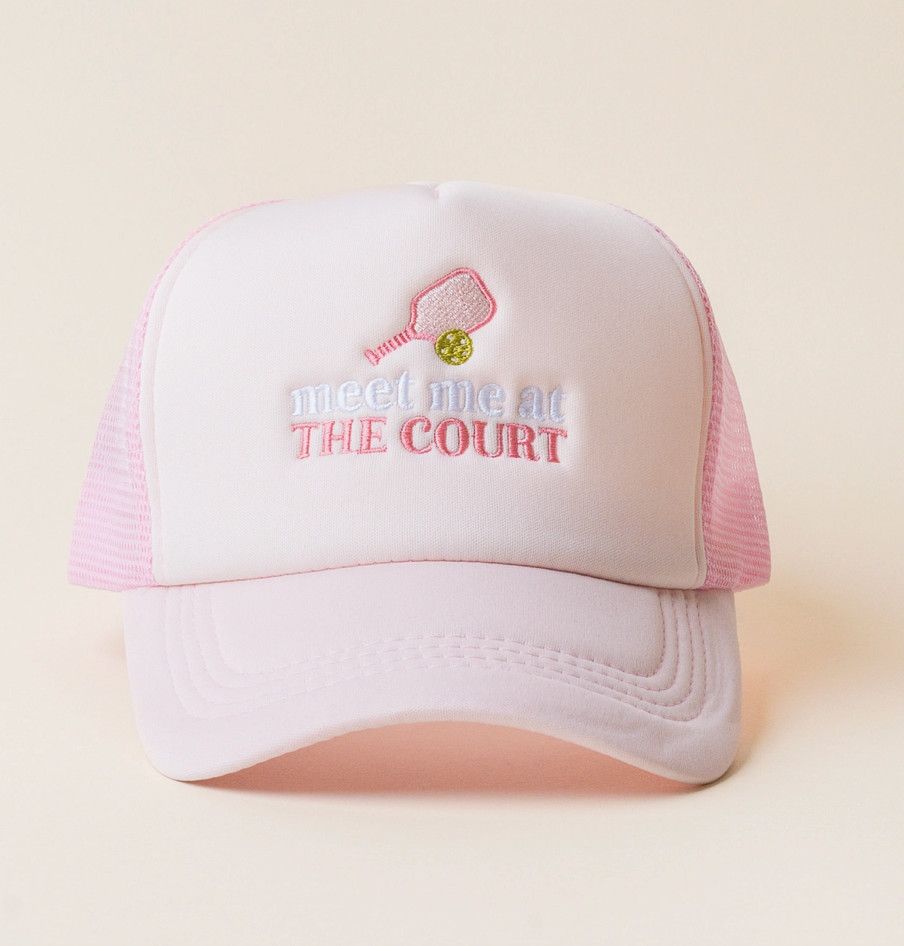 Meet Me at the Court Trucker Hat
