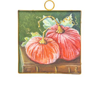 Round Top© Attachment | Mini Hamilton Velvet Pumpkins Charm
