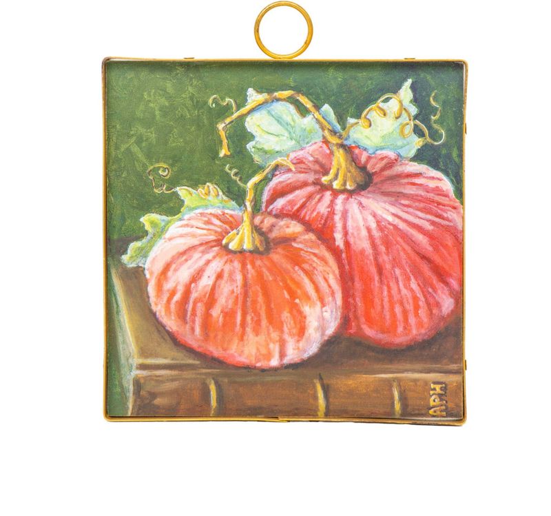 Round Top© Attachment | Mini Hamilton Velvet Pumpkins Charm