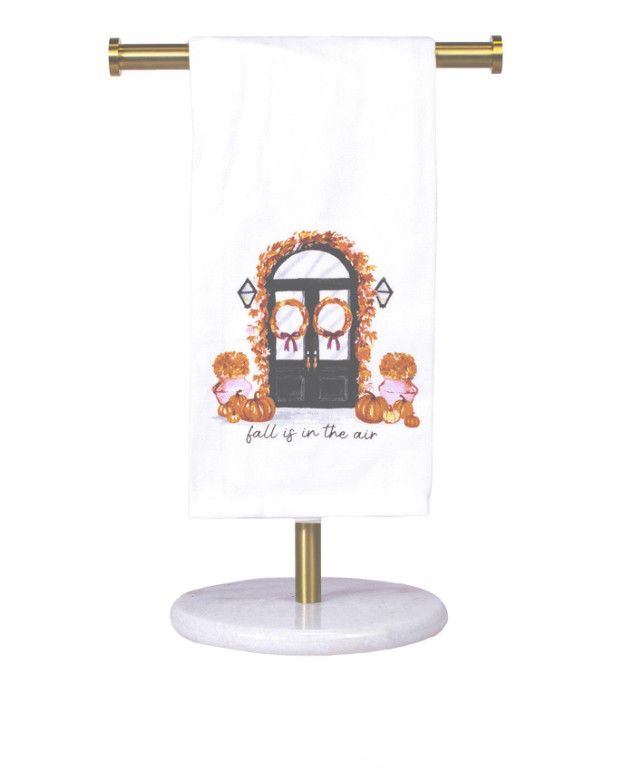 Fall is in The Air Tea Towel