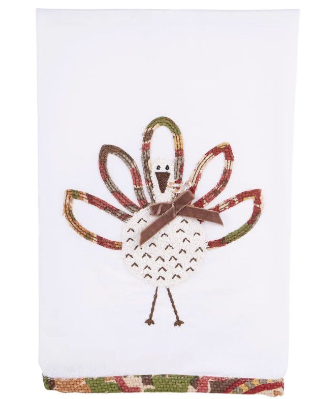 Fall Turkey Tea Towel