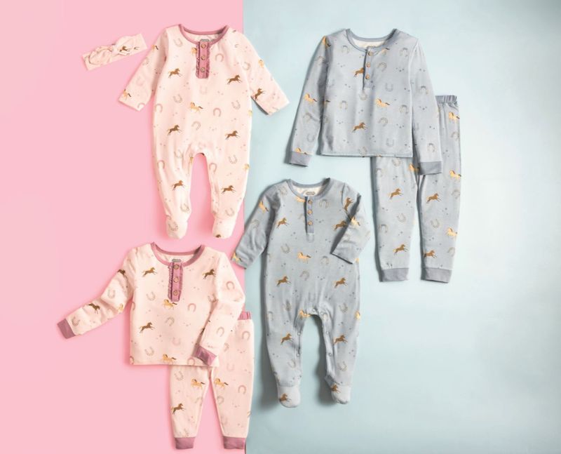 Horseshoe Print Pajamas
