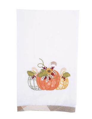 Happy Harvest Pumpkin Trio Tea Towel