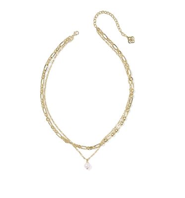 The Ashton Multi-Strand Freshwater Pearl Necklace