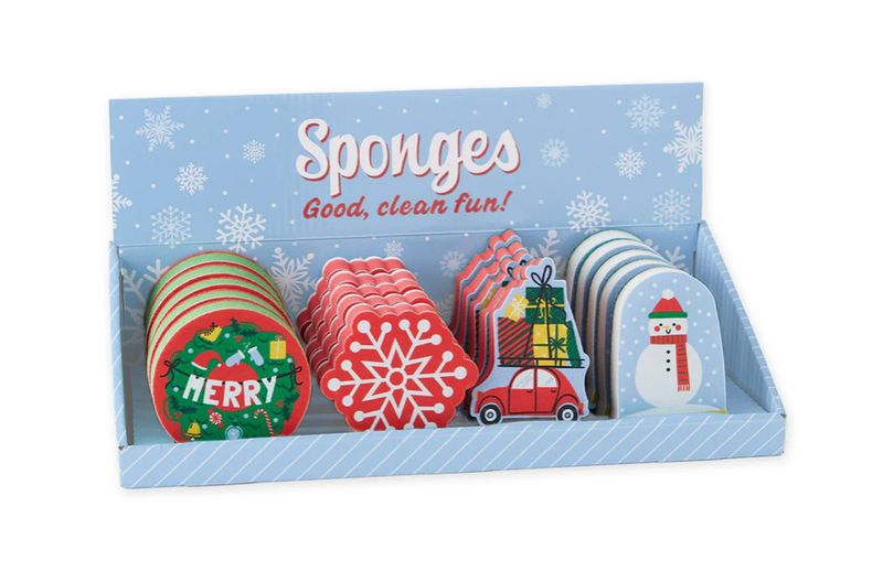 Oh What Fun Christmas Sponge