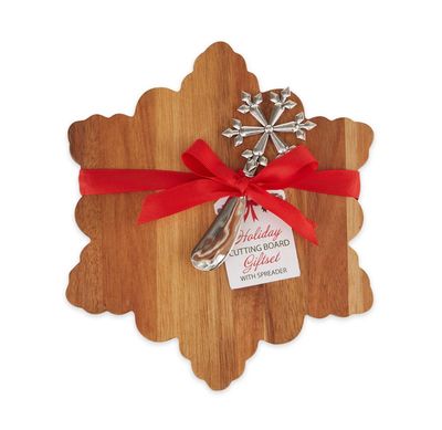 Snowflake Cutting Board Gift Set