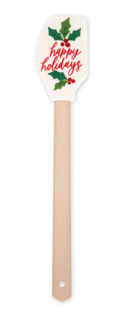 Tis the Season Silicone Spatula, Color: Happy Holidays